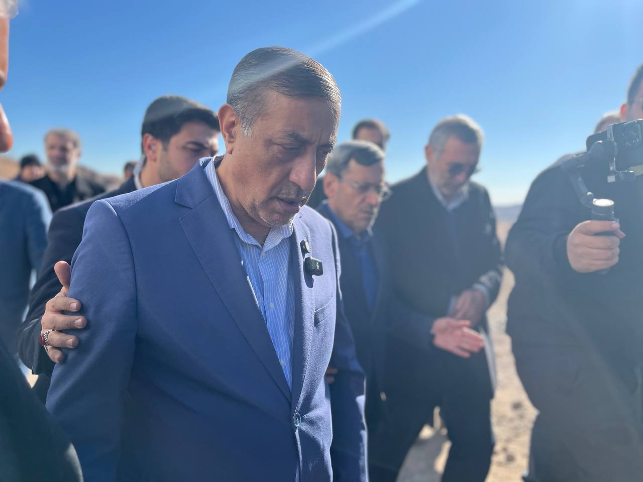 بازدید معاون اجرایی رئیس‌جمهور از طرح تصفیه خانه پرند